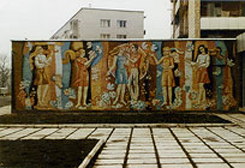 Mural painting, mural painting of church, icon, iconostasis, restoration,
fresco, mosaic picture, Art Studio, Art School, design, building